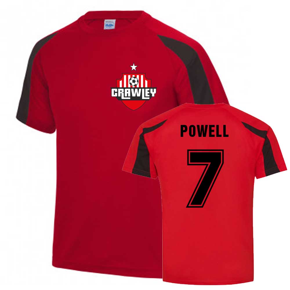 Daniel Powell Crewe Sports Training Jersey (Red)