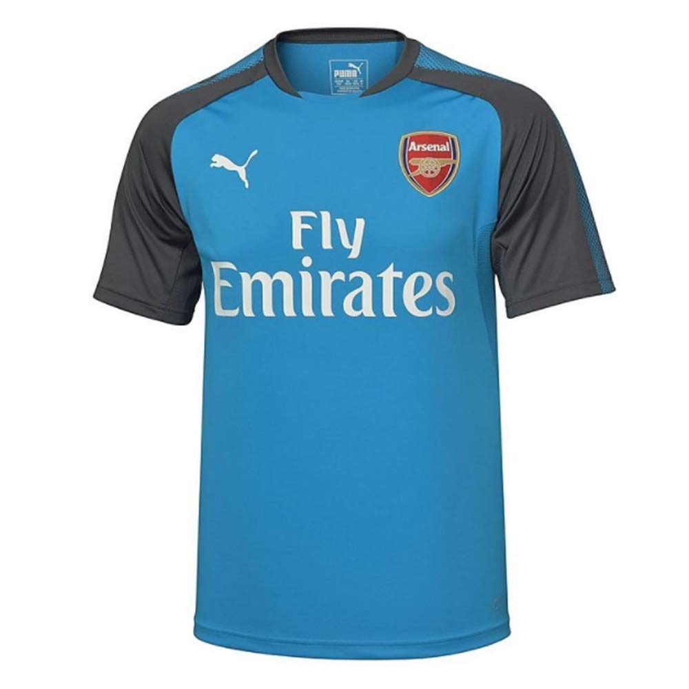 Arsenal 2017-2018 Training Jersey (Blue) - Kids [75171102B ...