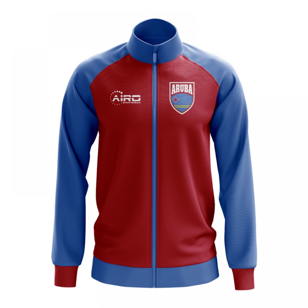 Aruba Concept Football Track Jacket (Red) - Kids