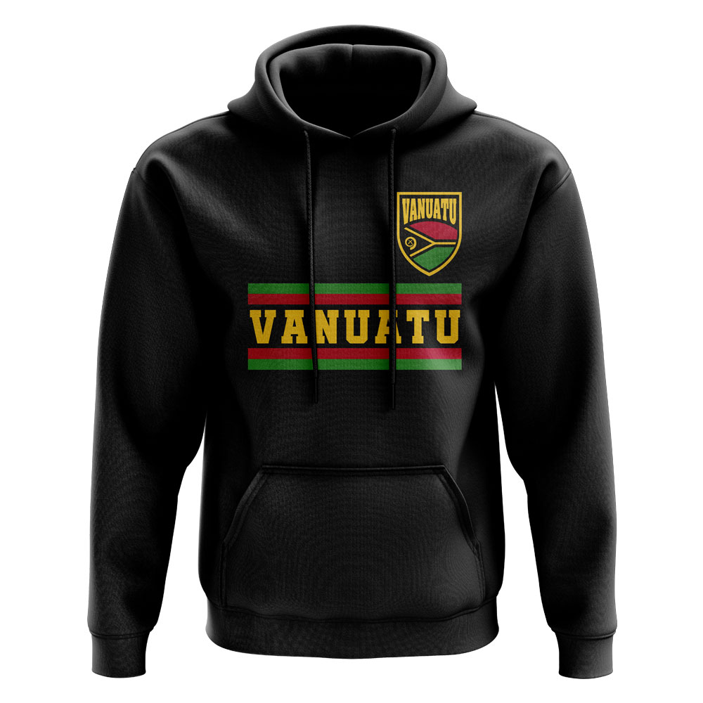 Vanuatu Core Football Country Hoody (Black)