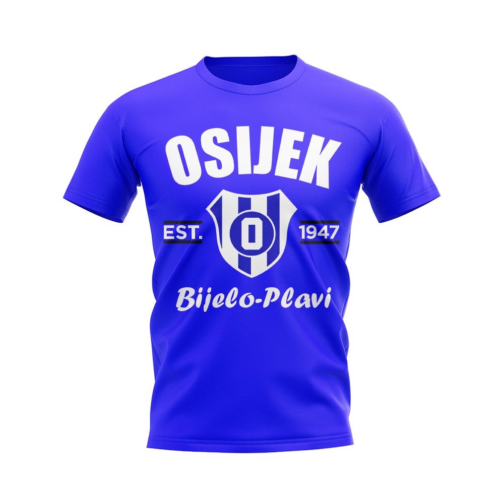 Osijek Established Football T-Shirt (Royal)