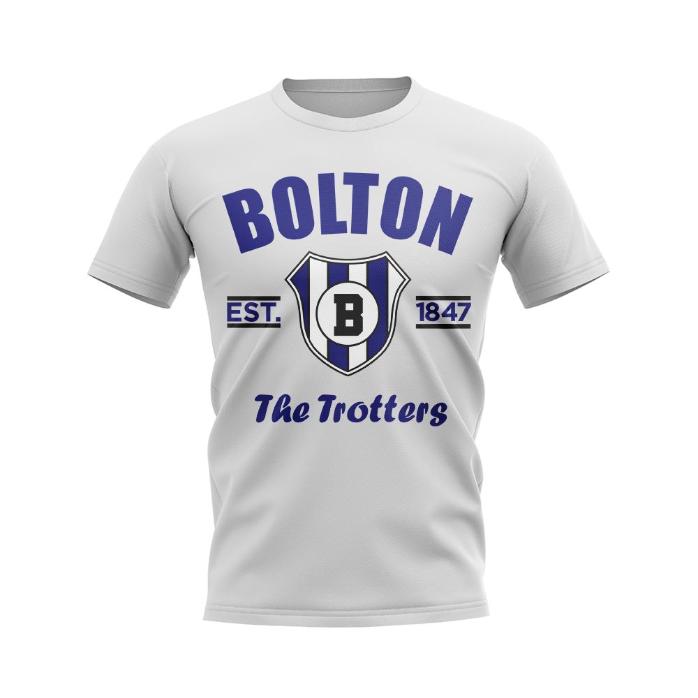 Bolton Established Football T-Shirt (White)