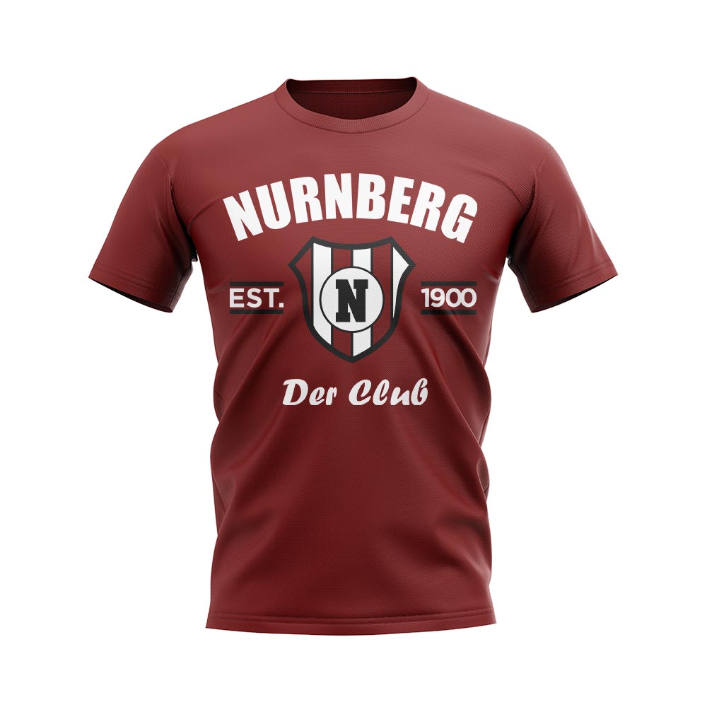 Nurnberg Established Football T-Shirt (Maroon)