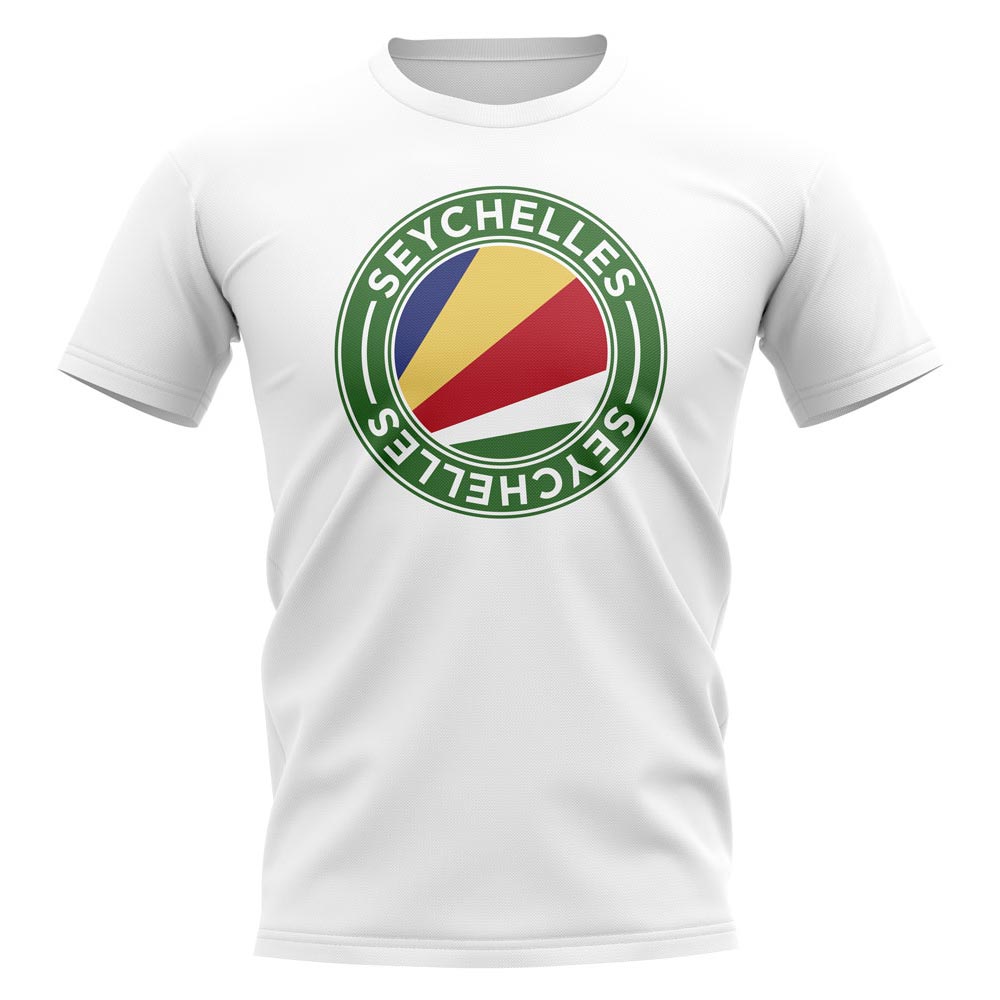 Seychelles Football Badge T-Shirt (White)