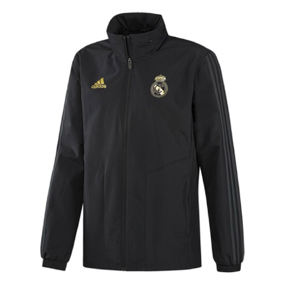 Real Madrid 20192020 Allweather Jacket (Black) [DX7855