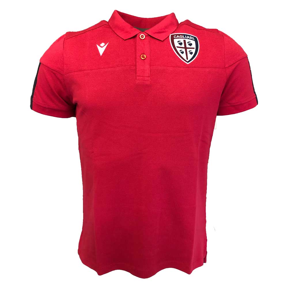 Cagliari 2019-2020 Travel Polo Shirt (Red)