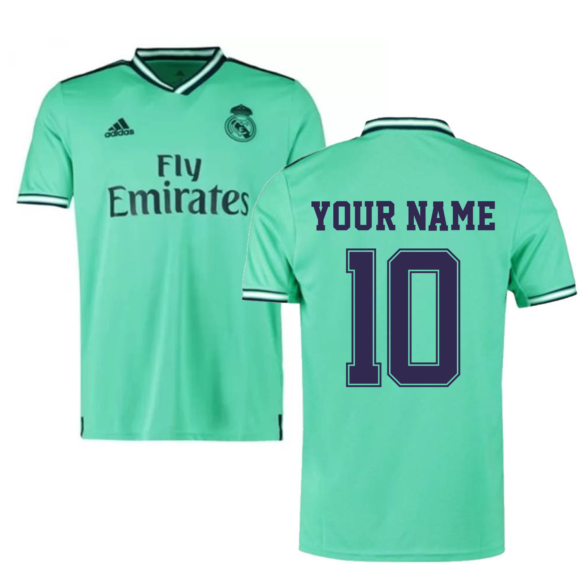 2019 2020 Real Madrid Adidas Third Football Shirt Your Name Eh5128 158204 118 50 Teamzo Com