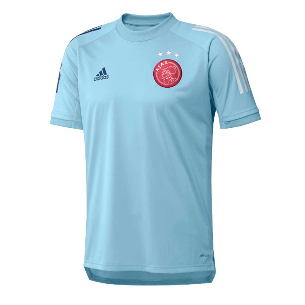 Ajax 2020-2021 Shirt (Ice Blue) - Kids [FI5188] $33.85 Teamzo.com