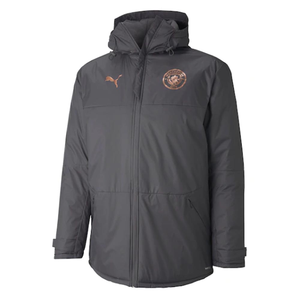 Manchester City 2020-2021 Winter Jacket (Asphalt ...