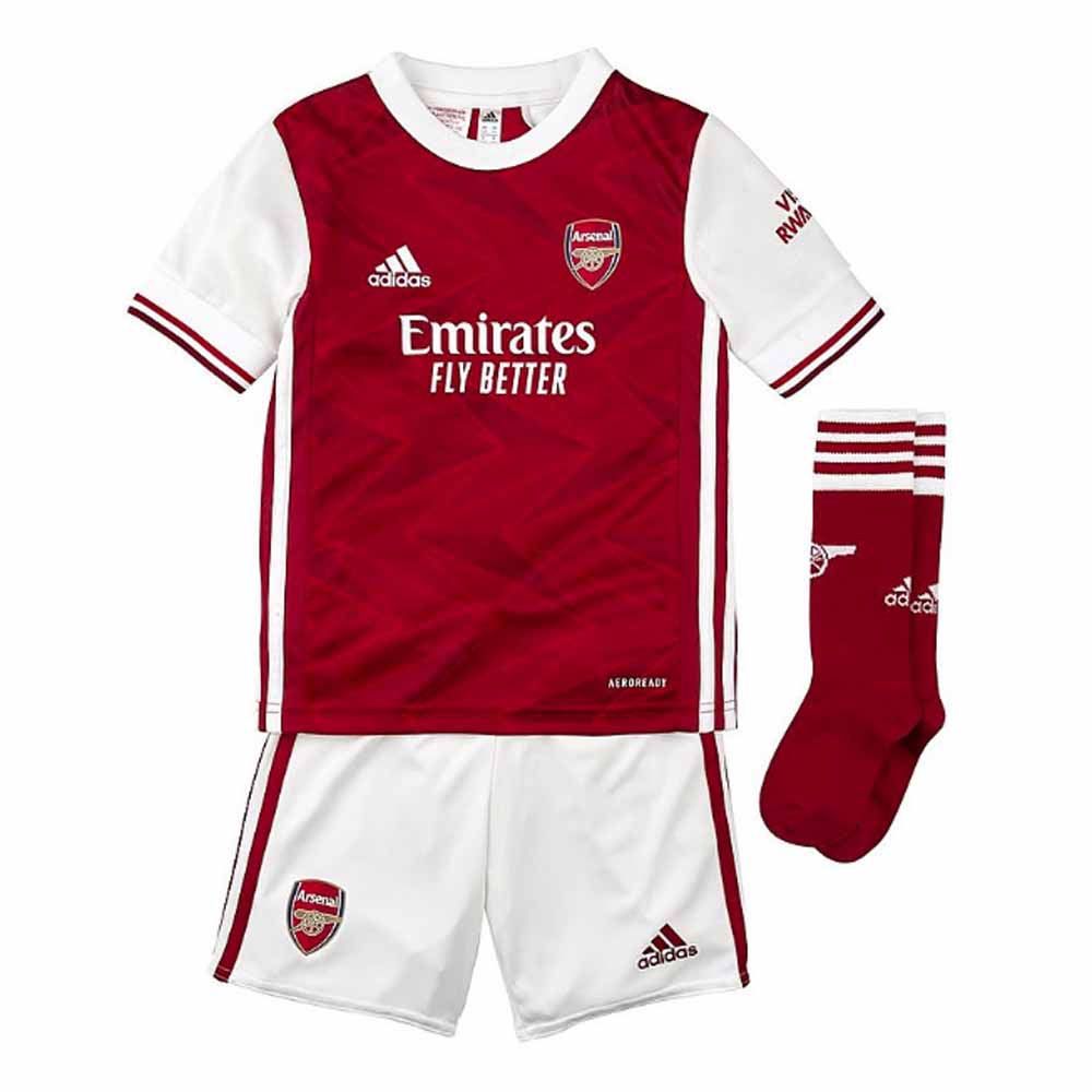 Arsenal 2020-2021 Home Mini Kit FH7794 - $56.78 Teamzo.com