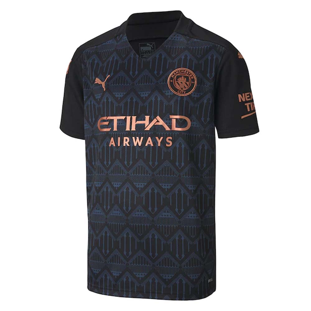 Manchester City 2020-2021 Away Football Shirt (Kids)