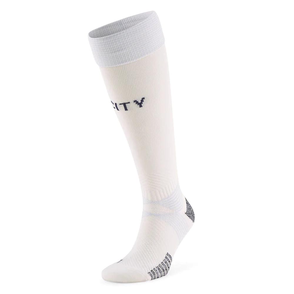 Manchester City 2020-2021 Third Football Socks (White)