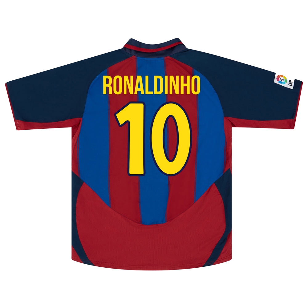 ronaldinho barcelona shirt