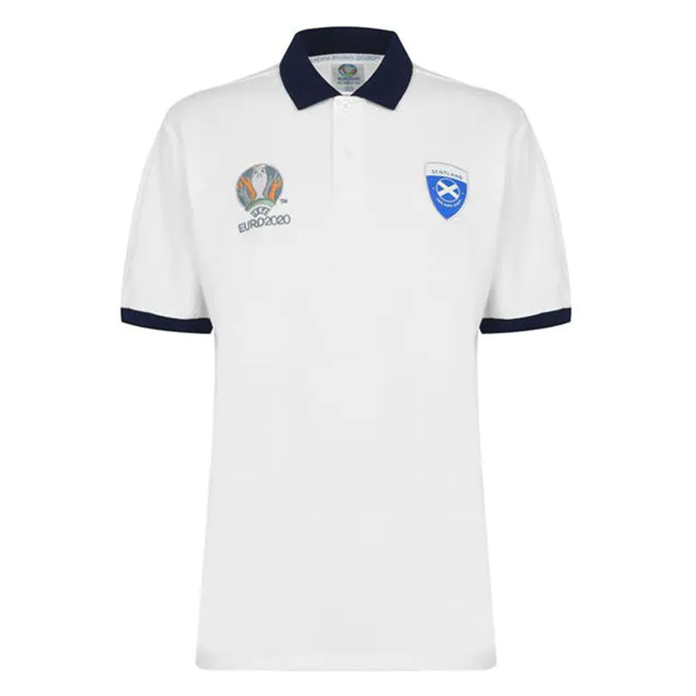 Scotland 2021 Polo Shirt (White)