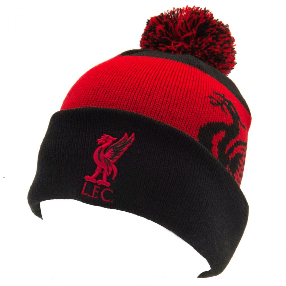 liverpool fc bobble hat