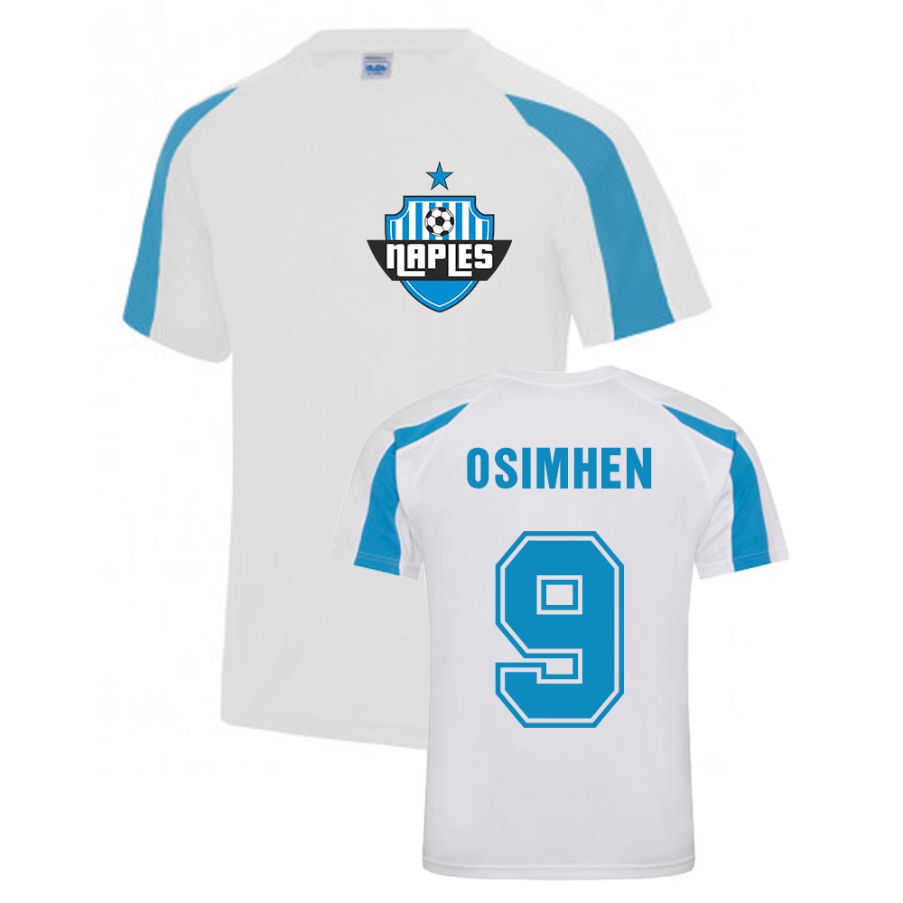 Victor James Osimhen Napoli Sports Training Jersey (White)