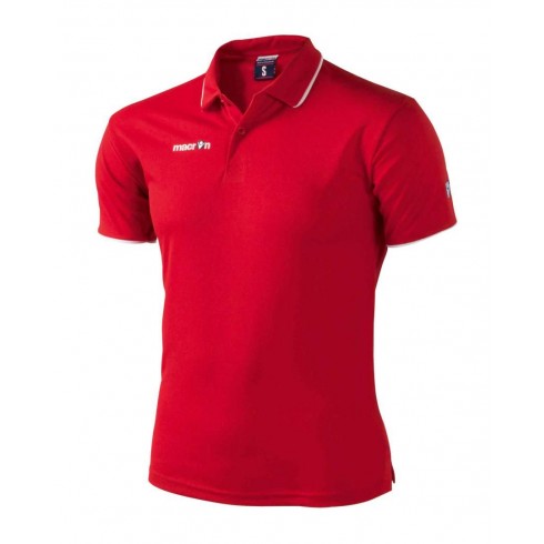 Macron Draco Polo Shirt (red)