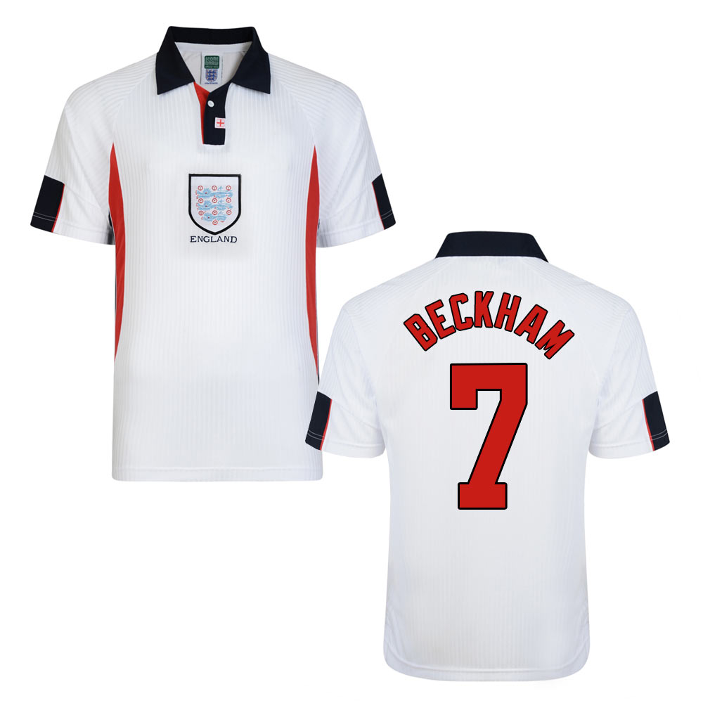 beckham england jersey