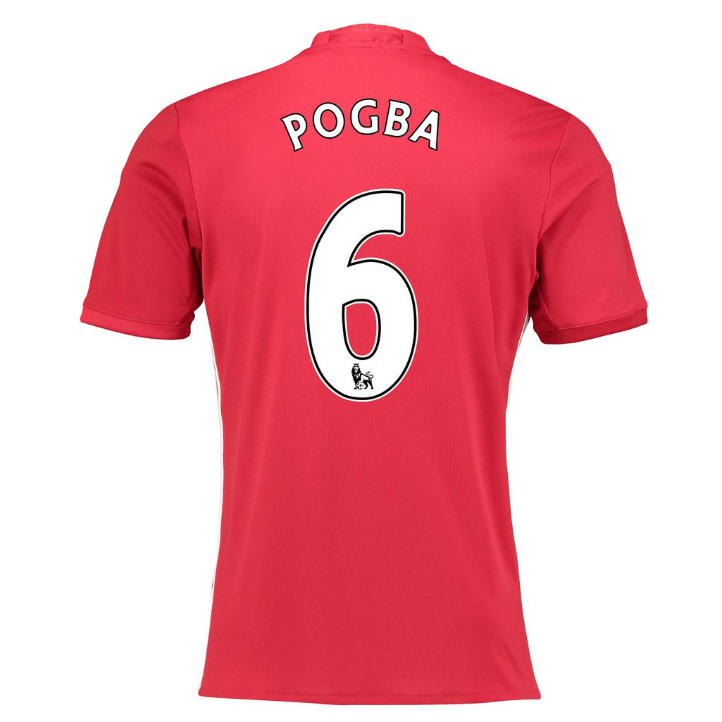 pogba manchester united jersey