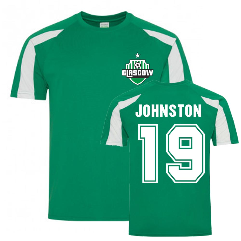 Mikey Johnston Celtic Sports Training Jersey (Green)