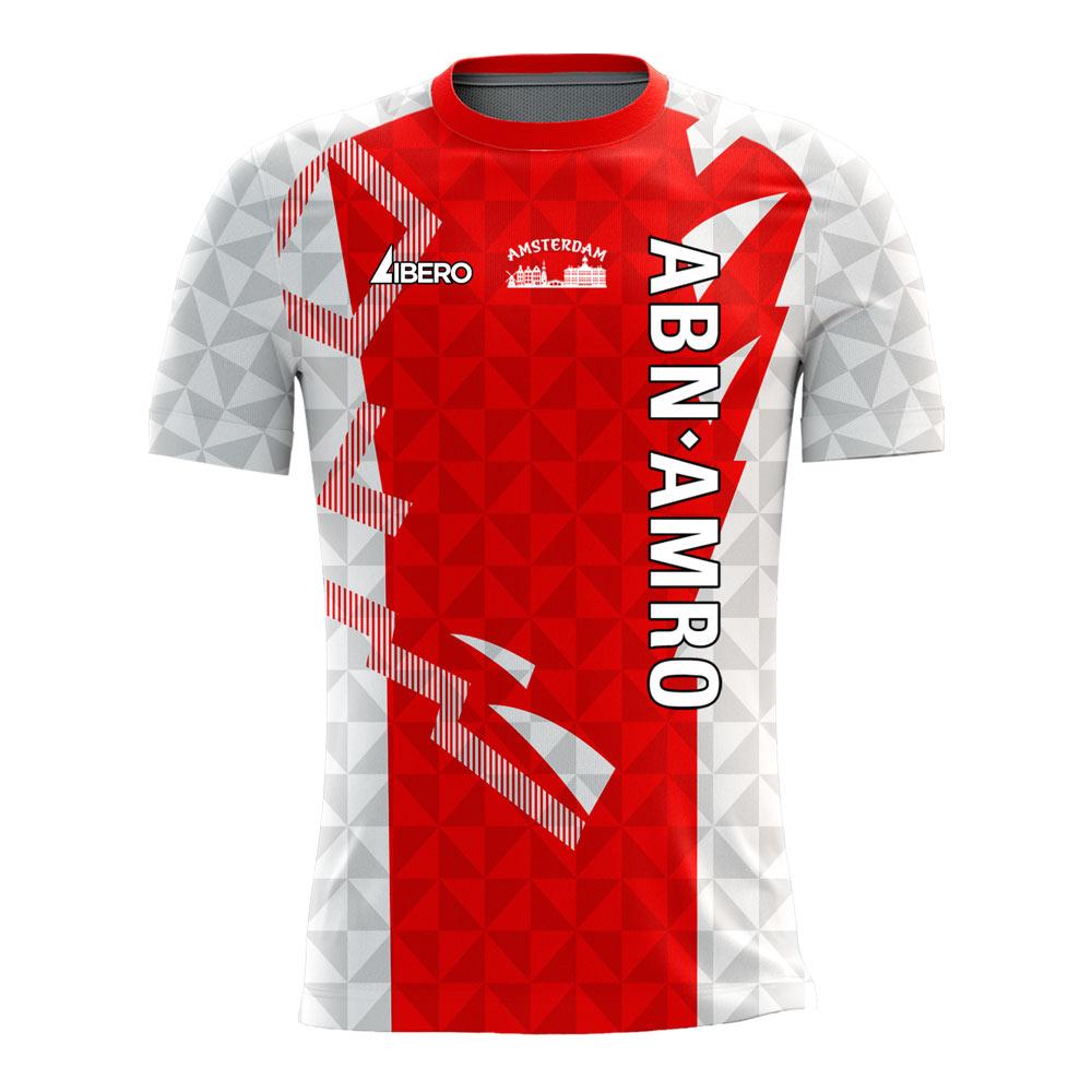 Ajax 2020-2021 Home Concept Football Kit (Libero) - Kids Sleeve) - $80.70 Teamzo.com
