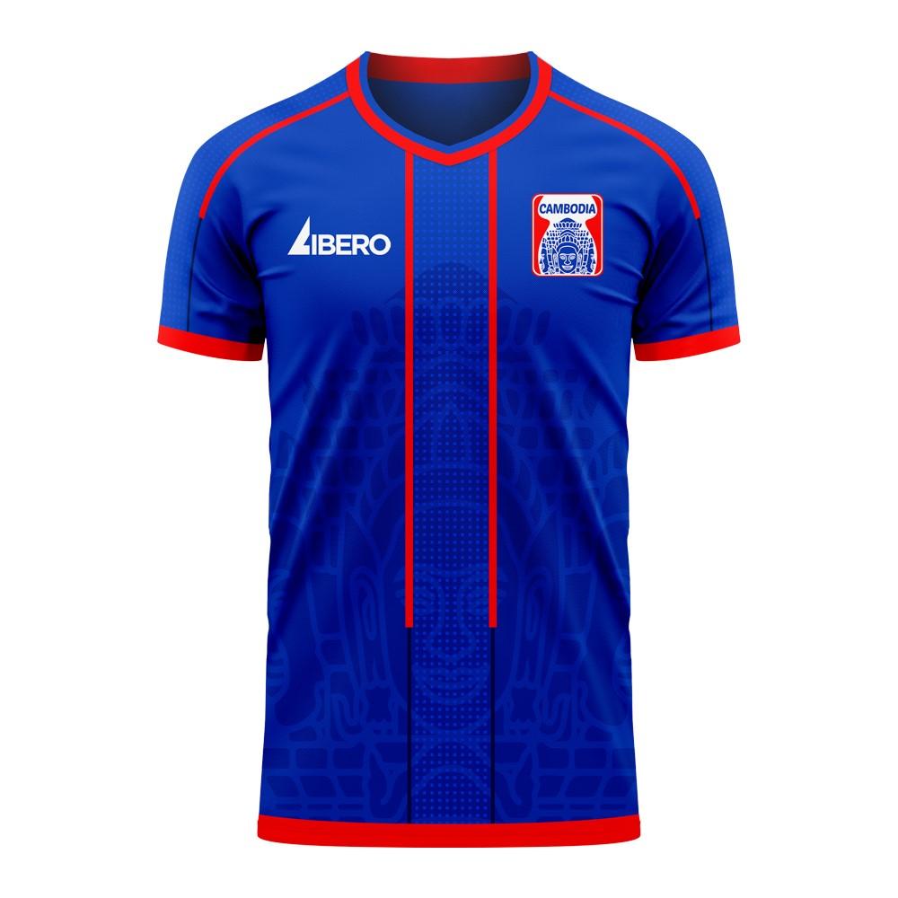 Cambodia 2020-2021 Home Concept Football Kit (Libero) - Kids