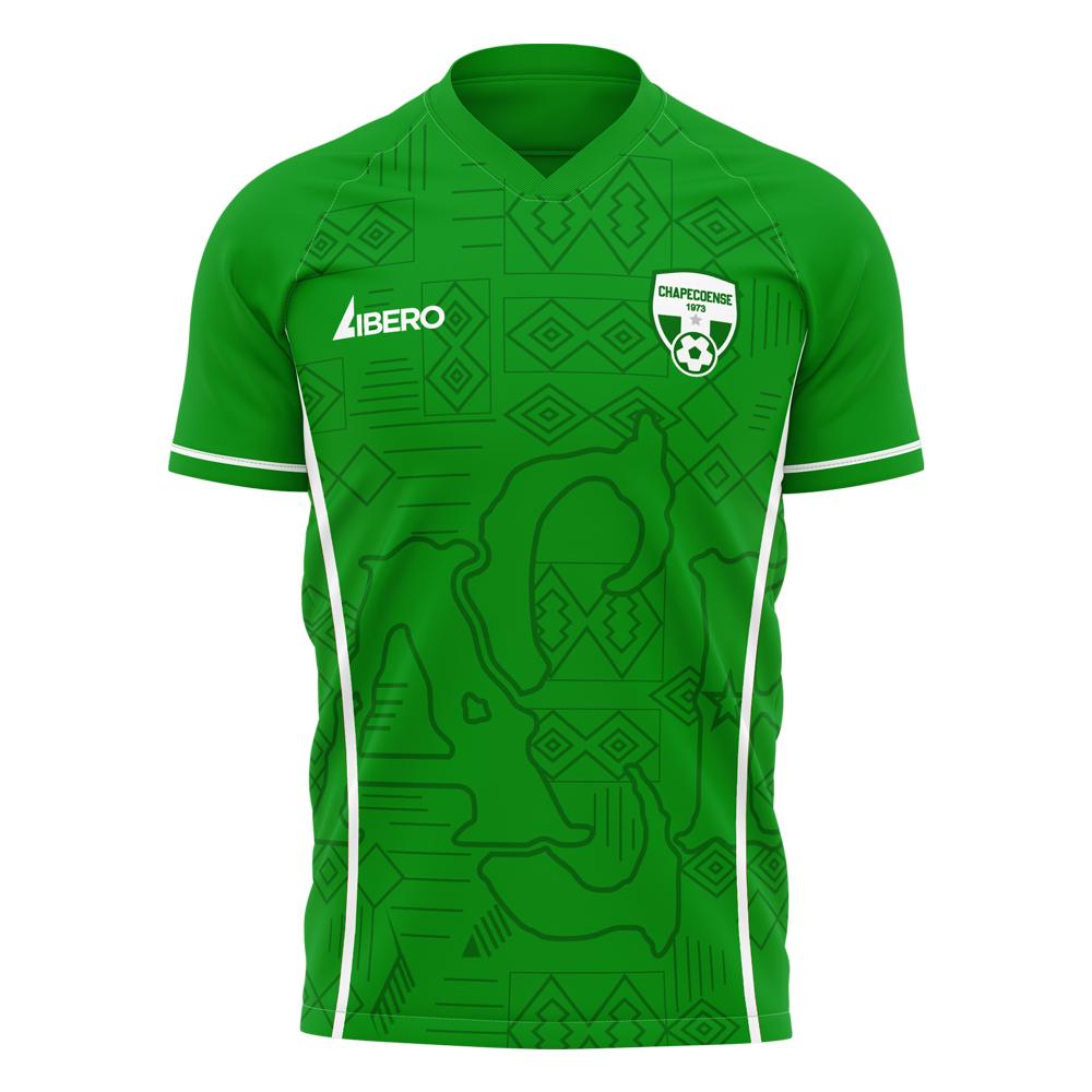 Chapecoense 2024-2025 Home Concept Football Kit (Libero)