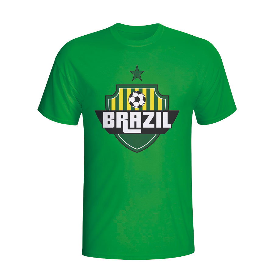 Brazil Country Logo T-shirt (green) - Kids