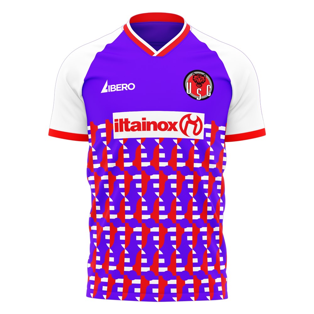 Cremonese 2023-2024 Home Concept Football Kit (Libero)