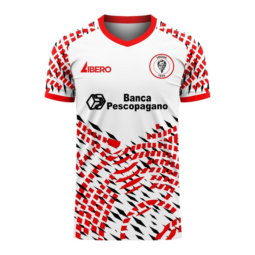 Foggia 2020-2021 Away Concept Football Kit (Libero) - Adult Long Sleeve