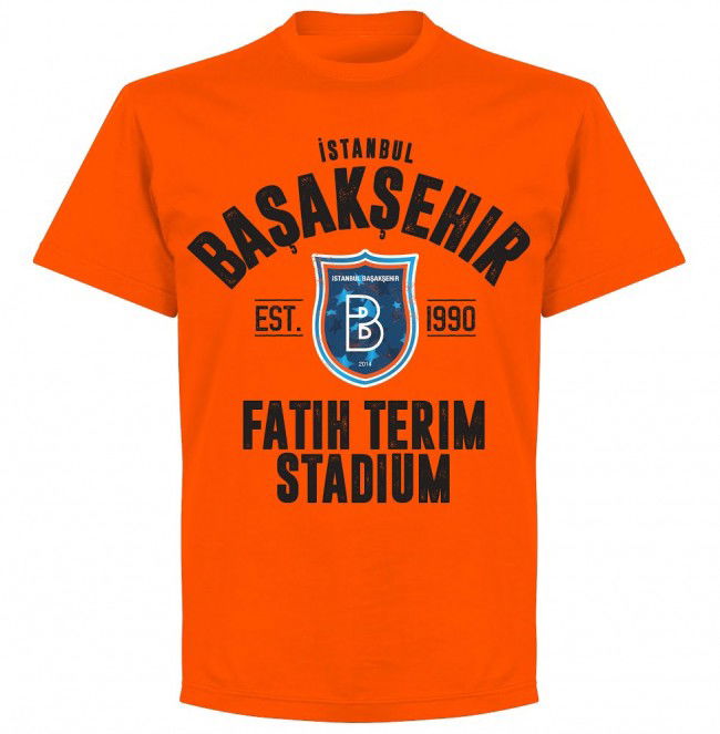 Istanbul Basaksehir Established T-shirt - Orange