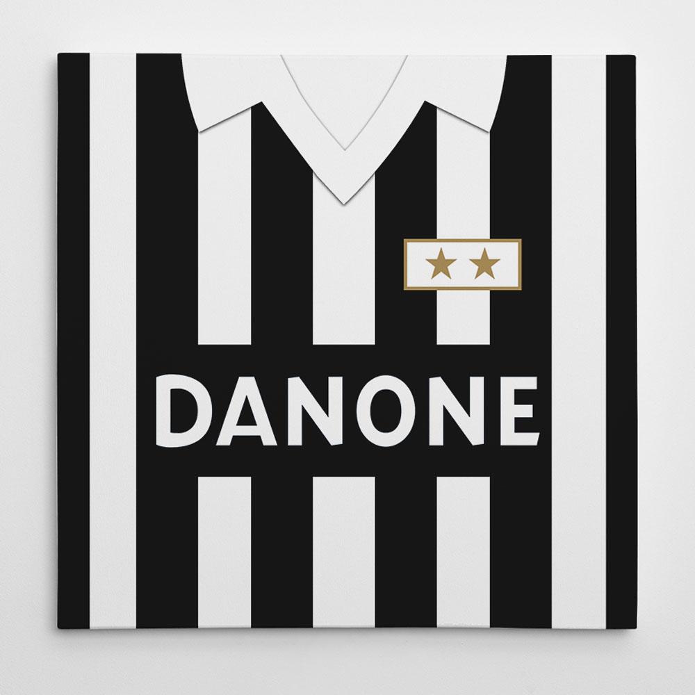 Juventus 1992 Football Canvas Print