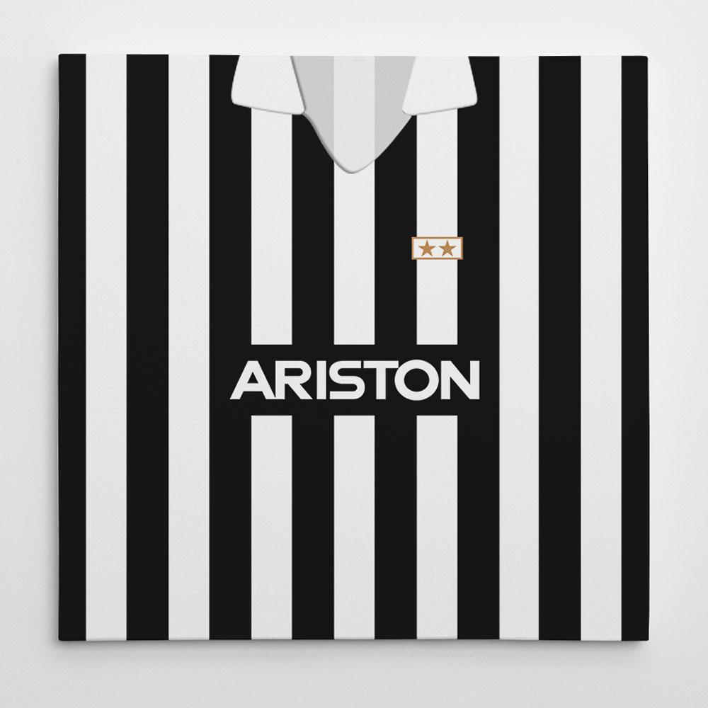 Juventus 1988-89 Football Canvas Print