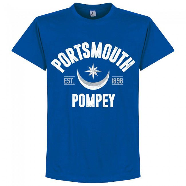 Portsmouth Established T-Shirt - Royal