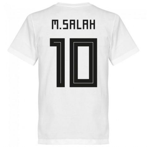 Egypt Salah 10 Team T-Shirt - White