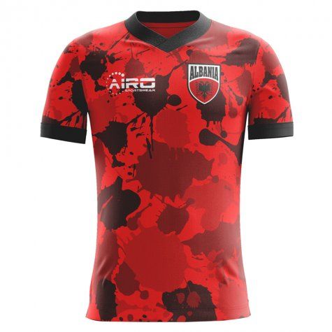 2024-2025 Albania Airo Concept Home Shirt (Berisha 1) - Kids