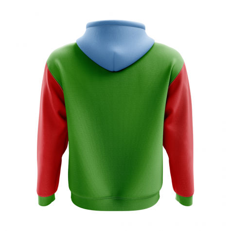 Djibouti Concept Country Football Hoody (Green)