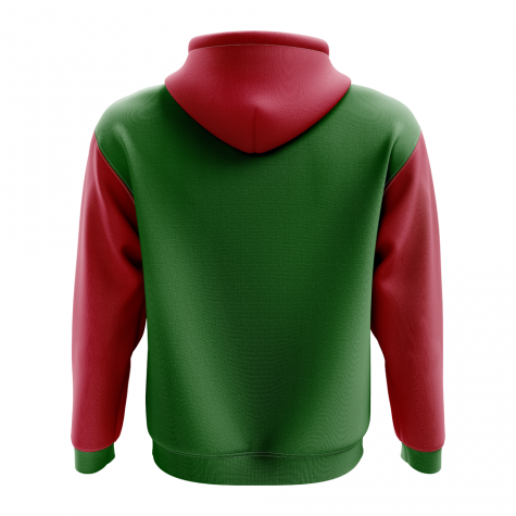 Maldives Concept Country Football Hoody (Green)