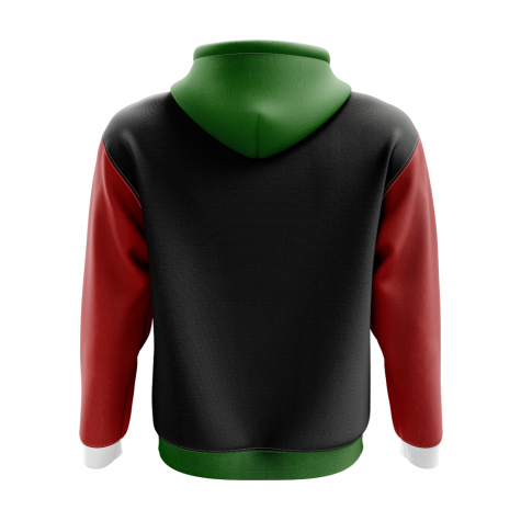 Western Sahara Concept Country Football Hoody (Black)