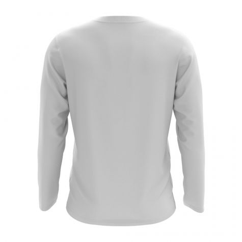 Gibraltar Core Football Country Long Sleeve T-Shirt (White)