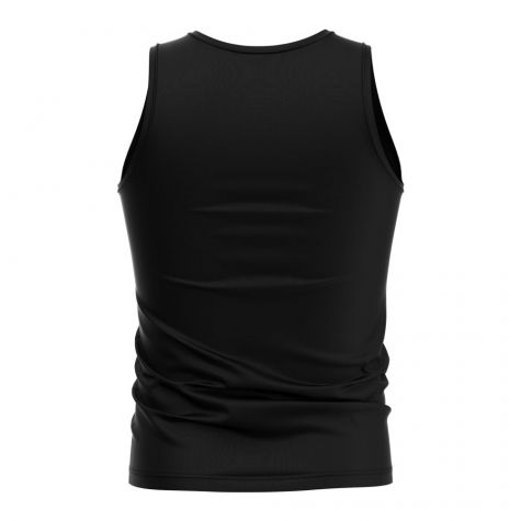 UAE Core Football Country Sleeveless Tee (Black)