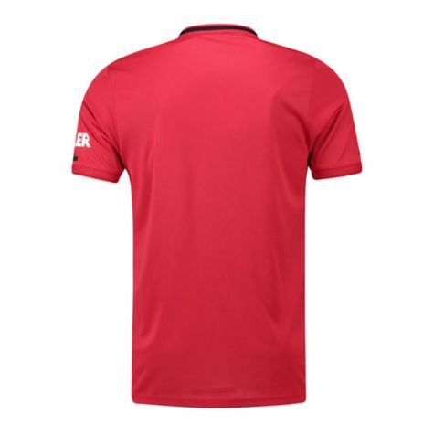 2019-2020 Man Utd Adidas Home Football Shirt (B Fernandes 18)