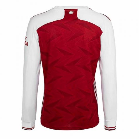 2020-2021 Arsenal Adidas Home Long Sleeve Shirt (Your Name)