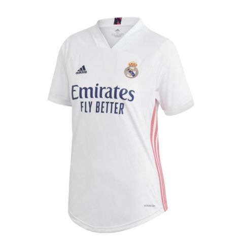 2020-2021 Real Madrid Adidas Womens Home Shirt (Your Name)