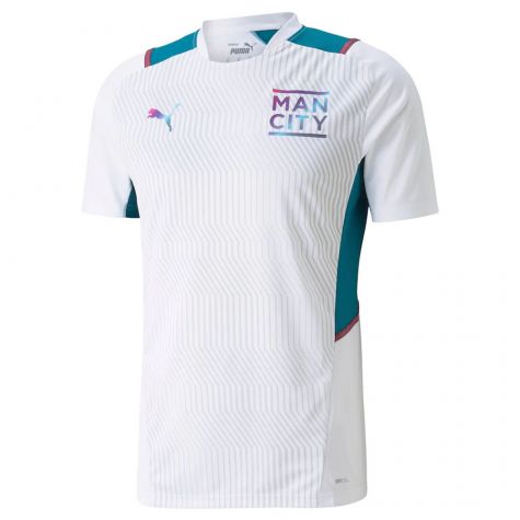 2021-2022 Man City Training Shirt (White) (HAALAND 9)