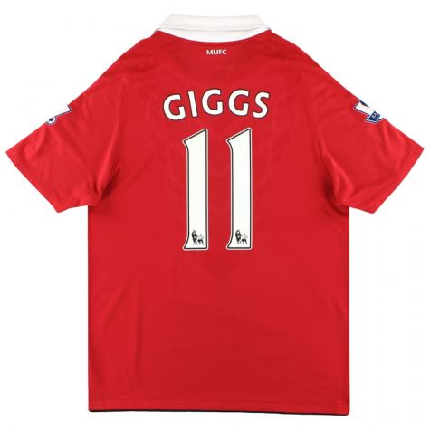 Manchester United 2010-11 Home Shirt (Giggs #11) ((Excellent) L)