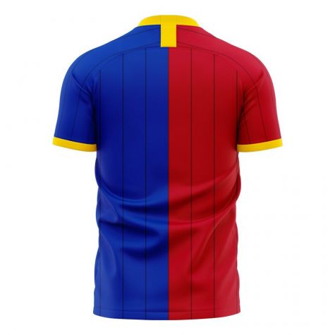 FC Basel 2020-2021 Home Concept Football Kit (Libero) - Kids (Long Sleeve)