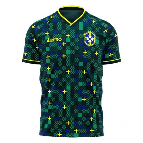 Brazil 2024-2025 Third Concept Football Kit (Libero) (R.CARLOS 3)