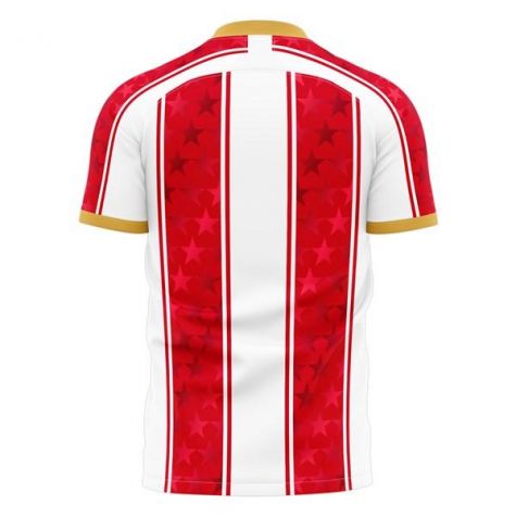 Red Star Belgrade 2021-2022 Home Concept Football Kit (Libero)