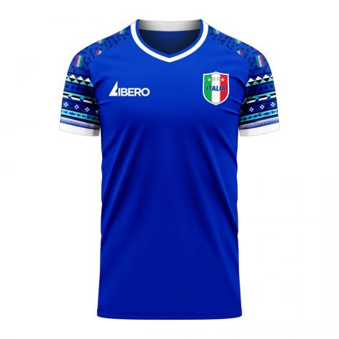 Italy 2024-2025 Home Concept Football Kit (Libero) (ACERBI 15)